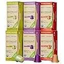 Organic USDA Bestpresso Coffee Aluminum Espresso Pods For Nespresso Original Machine 120 Pack (Variety Pack)