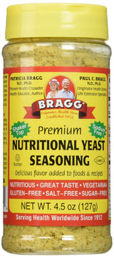 Bragg's Nutritional Yeast 4.5oz 2 Pack