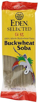 Eden Selected, 100% Whole Buckwheat Soba, 8-Ounce Bags (Pack of 12)12