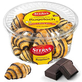 Rugelach Pastries | Chocolate Croissant | Chocolate Babka Bread | Breakfast Pastry | Coffee Snack| Kosher, Dairy & Nut Free | Holidays, Parties