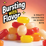 Fruit Filled Hard Candy Assorted 1lb. Bulk Bag, Individually Wrapped Candy for Candy Dishes, Office Bowls, Parties, and Everyday Treats