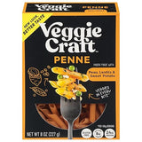 Veggiecraft Farms Penne Pasta - Low Carb Pasta, High Protein, Made with Sweet Potato, Lentil & Peas, Gluten Free, Plant Based Pasta Noodles, High