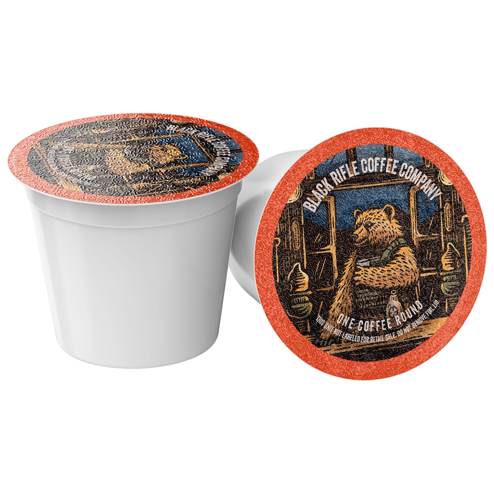 Black Rifle Coffee Company Bourbon, 22 Count, Medium Roast K Cups - Single Serve K Cups Coffee Pods - Kcup Pods Compatible with Keurig 1.0 & 2.0