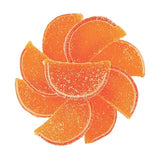 NY Spice Shop Orange Fruit Slices Candy - 8 Ounce Citrus Flavor Chewy Jelly Fruit Slices Candy - Old Fashioned Sliced Orange Fruits Gummies - Gummies