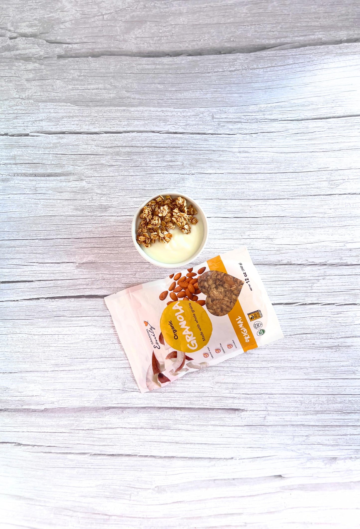 Grandma Emily Organic Original Breakfast Granola with Coconut and Almond, 12 ounces