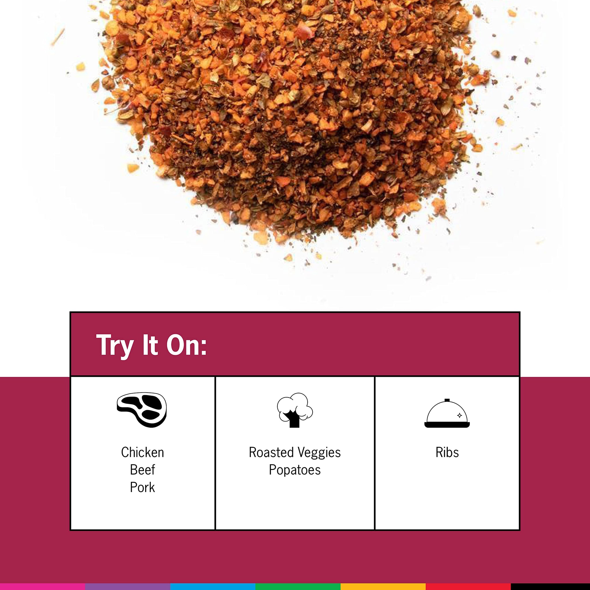 Spiceology - Prime Rib Rub - Bold, Savory Seasoning with Garlic, Smoked Paprika & Tomato - Perfect for Prime Rib, Steak, Brisket, Ribs, Pork
