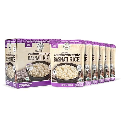 Ritika's Global Grains Organic 90 Second Restaurant Style Basmati Rice