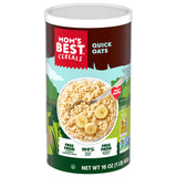 Mom's Best Quick Oats, Hot Cereal Made with Whole Grains, 16 OZ Canister