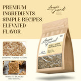 Laura's Gourmet Granola - Vanilla Almond Crunch - Gluten, Soy & Dairy Free - Organic Premium Honey, Almonds & Pure Ground Vanilla, Chef's Trifecta