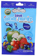 Torie and Howard Chewie Fruities, Sour Assorted Flavors, 4 Ounce