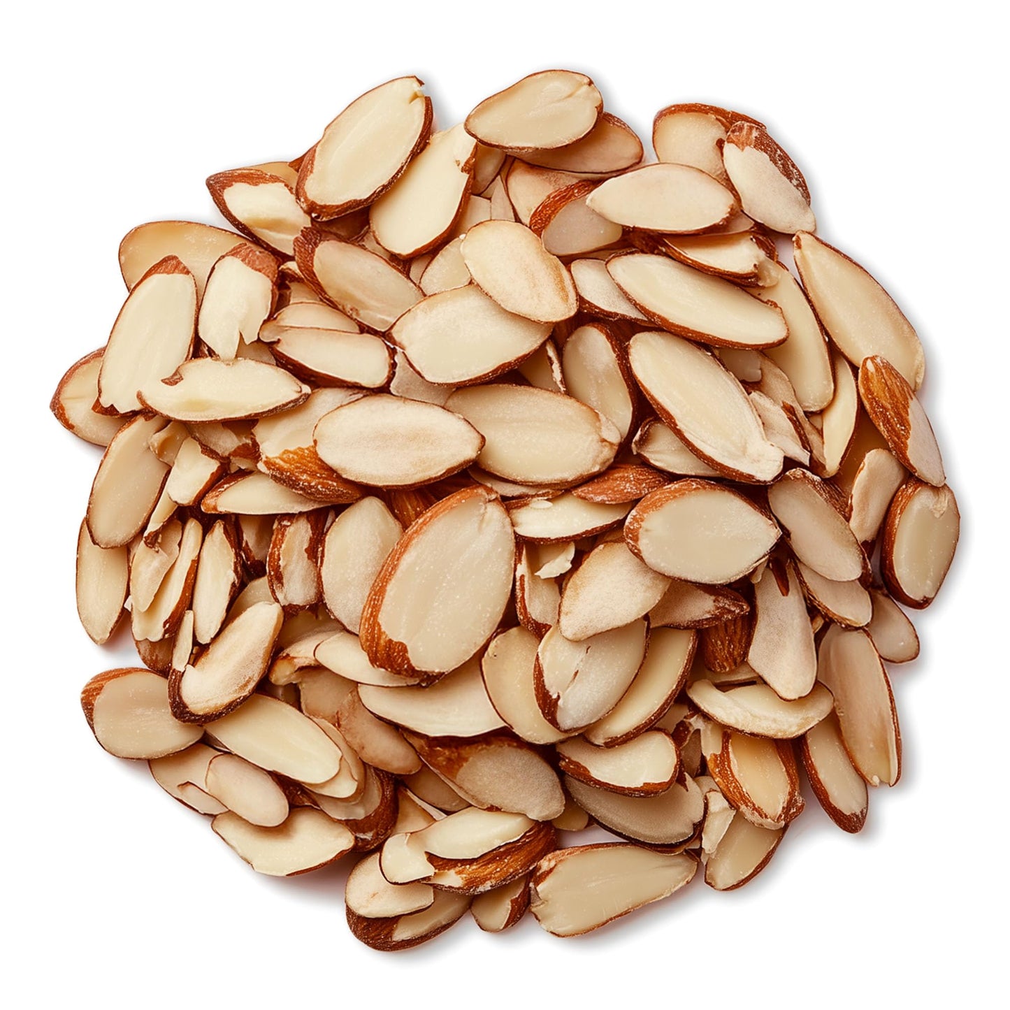 Food to Live Dry Roasted Natural Sliced Almonds with Himalayan Salt, 1.5 Pounds - Unblanched Nuts, Oven Toasted, Lighly Salted, No Oil Added, Perfect