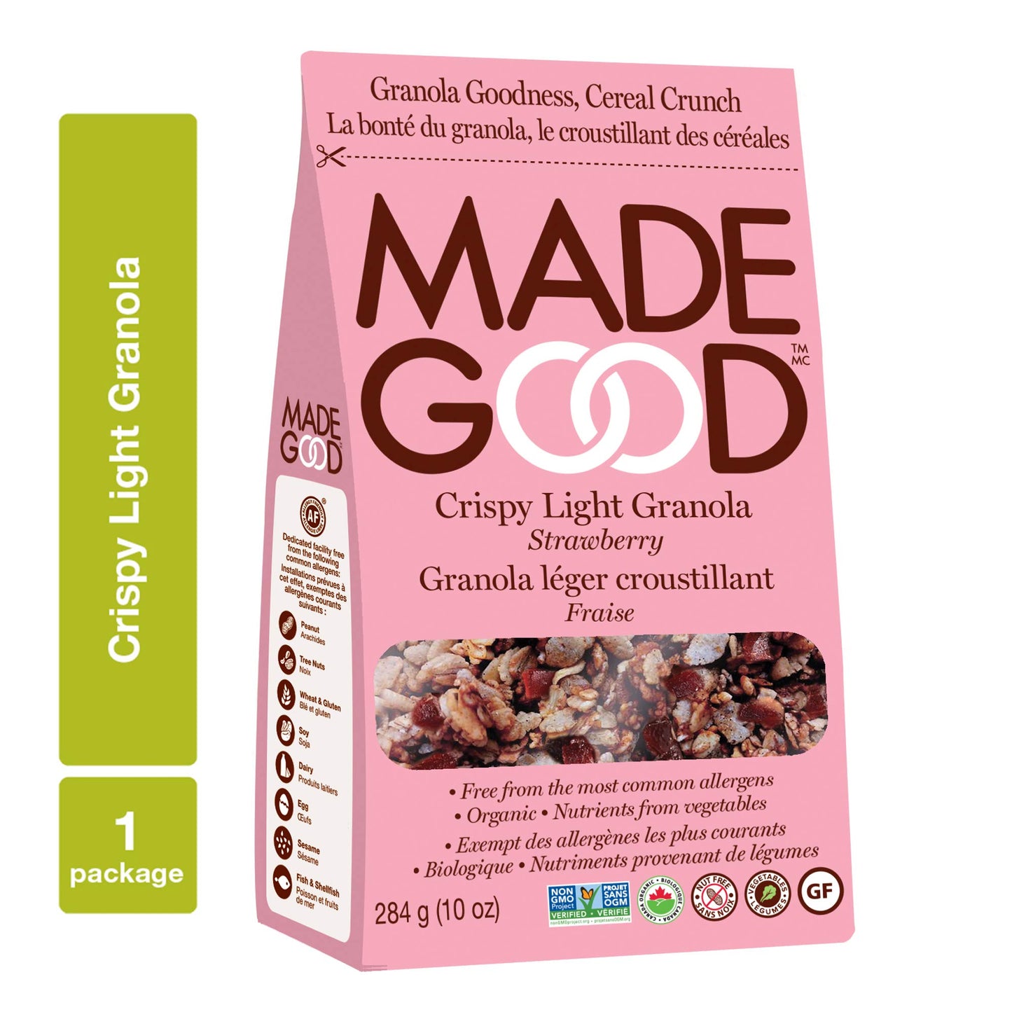 Madegood Organic Strawberry Granola, 284 GR