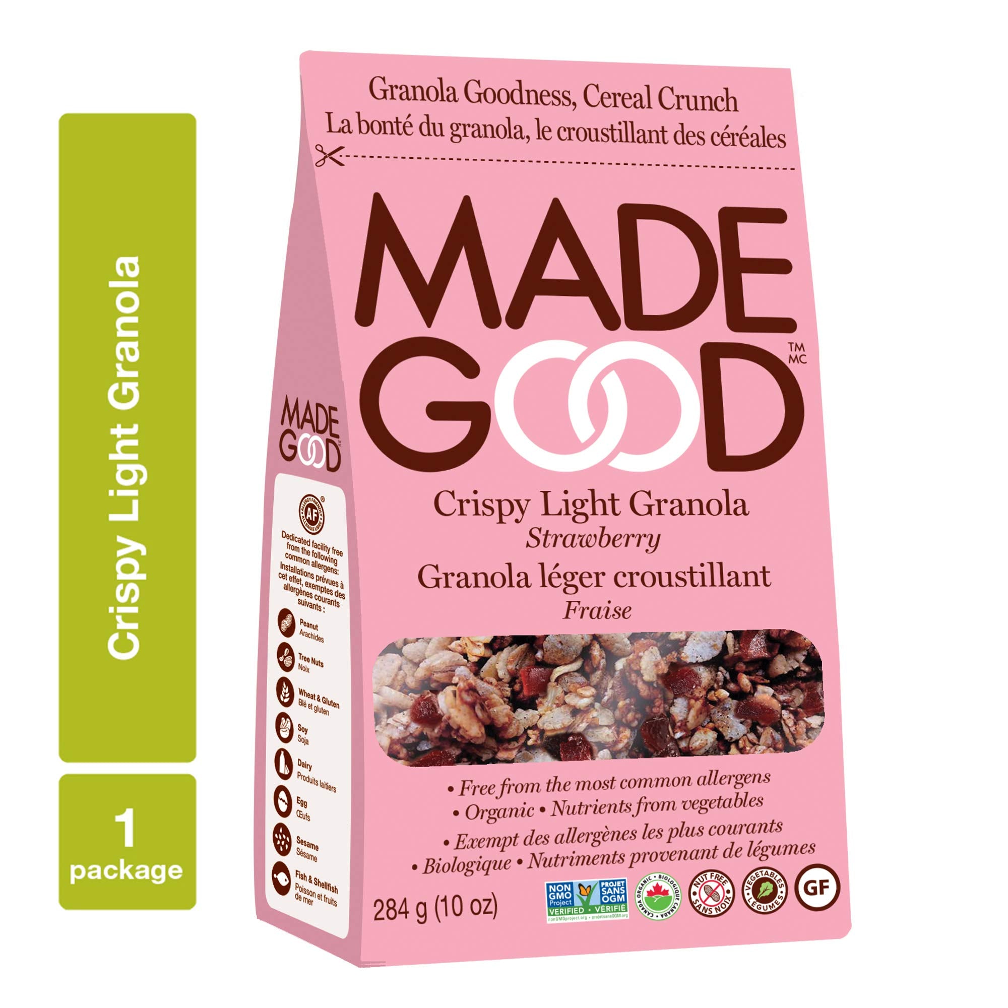Madegood Organic Strawberry Granola, 284 GR