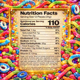 Sour Gummy Candy Fun Mix | 1 LB Bulk Value | Belts, Peach Rings, Wedges, Worms, Bears - Party Favors, On the Go Package - Assorted Mix Bulk