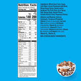 Cookie Crisp Breakfast Cereal, Chocolate Chip Cookie Taste, Made with Whole Grain, 10.6 oz