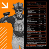 Echelon Performance Energy Drink Orange Cream - Zero Sugar, 200mg Natural Caffeine, Muscular Endurance, Nootropic Focus, Prebiotic Fiber, B Vitamins