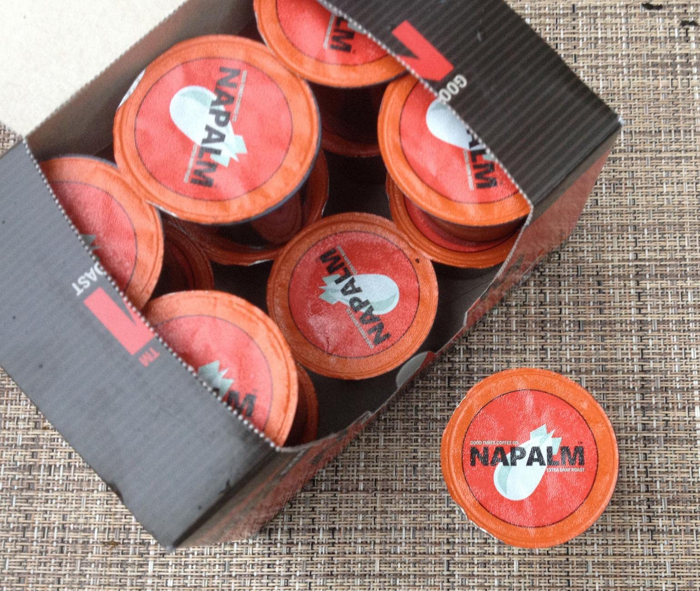Good Times Coffee Co. Extra Dark Roast Arabica Coffee Single Serve Pods, 12 Count (Pack of 3)