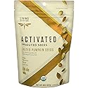 Living Intentions Organic Sprouted Pumpkin Seeds: Salted - NonGMO - Gluten Free - Vegan -Kosher - Paleo - 8 Ounce Unit