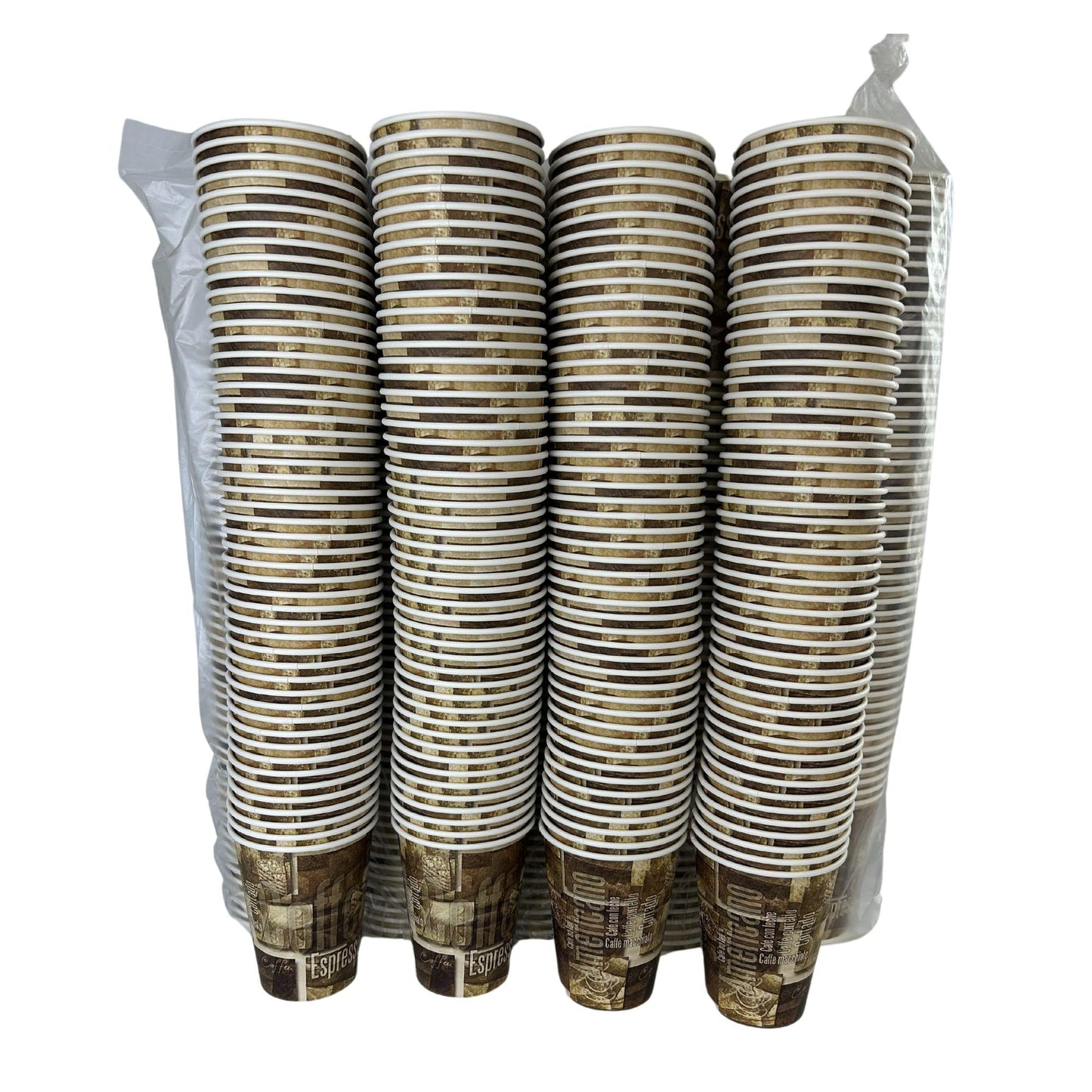 Disposable Cups Bundle by Rsr To-Go. 16 Oz-100ct Paper Coffee Cups with Lids PLUS Stirrers - Eco-Friendly Disposable Cups, Leak-Proof Design for Hot