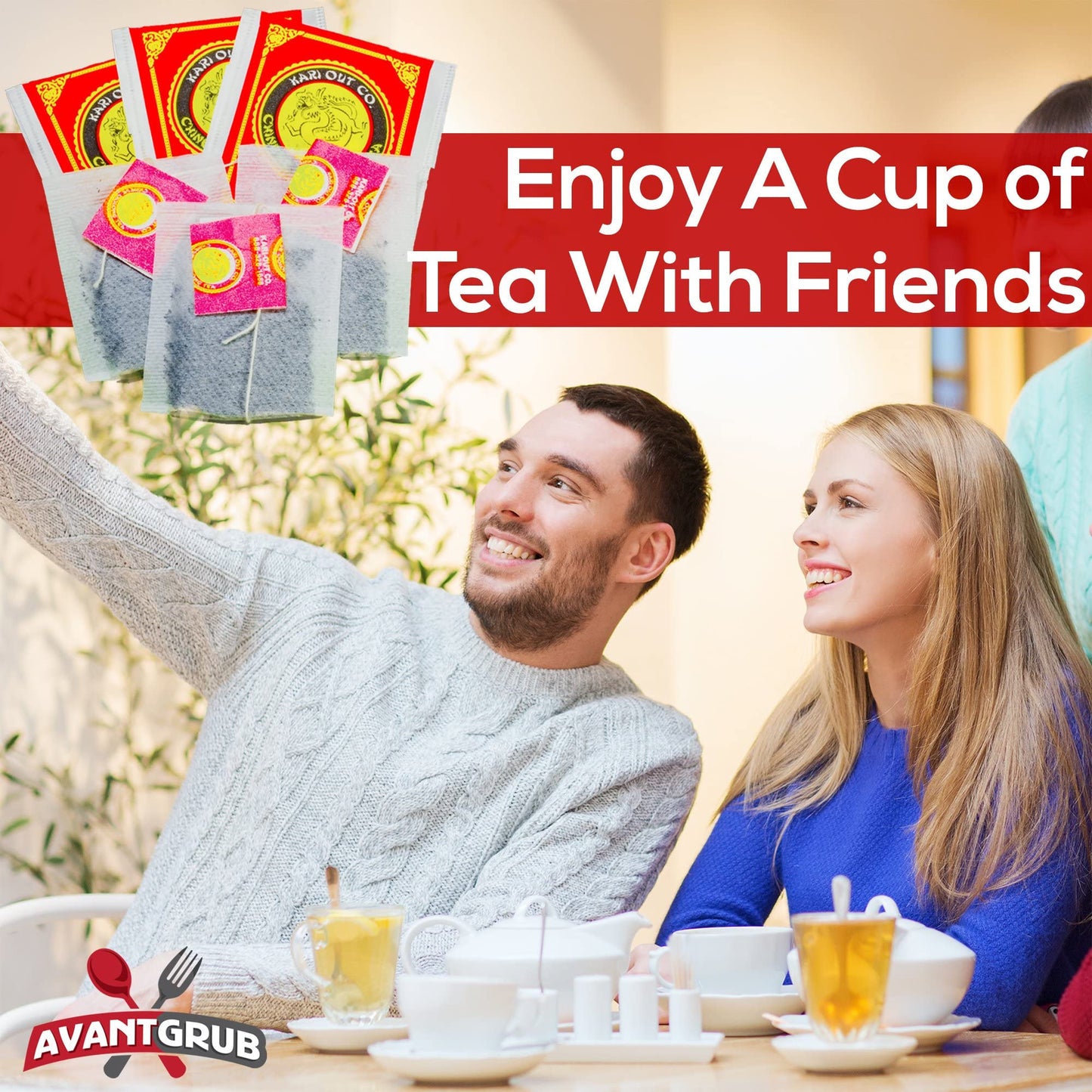 Authentic Restaurant-Grade Oolong Tea Bags, Premium Chinese Tea Sachets for Hot or Iced Caffeinated Drinks, Semi-Fermented Drink for Detox, Health