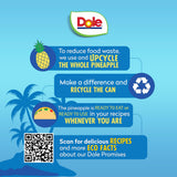 Dole Pineapple Chunks in 100% Pineapple Juice with No Sugar Added - Dole Canned Fruit - 8 oz Cans - 12 Pack