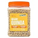 BetterBody Foods Organic Quinoa, Vegan, Gluten Free, Low Glycemic Rice Replacement, 3 Lb