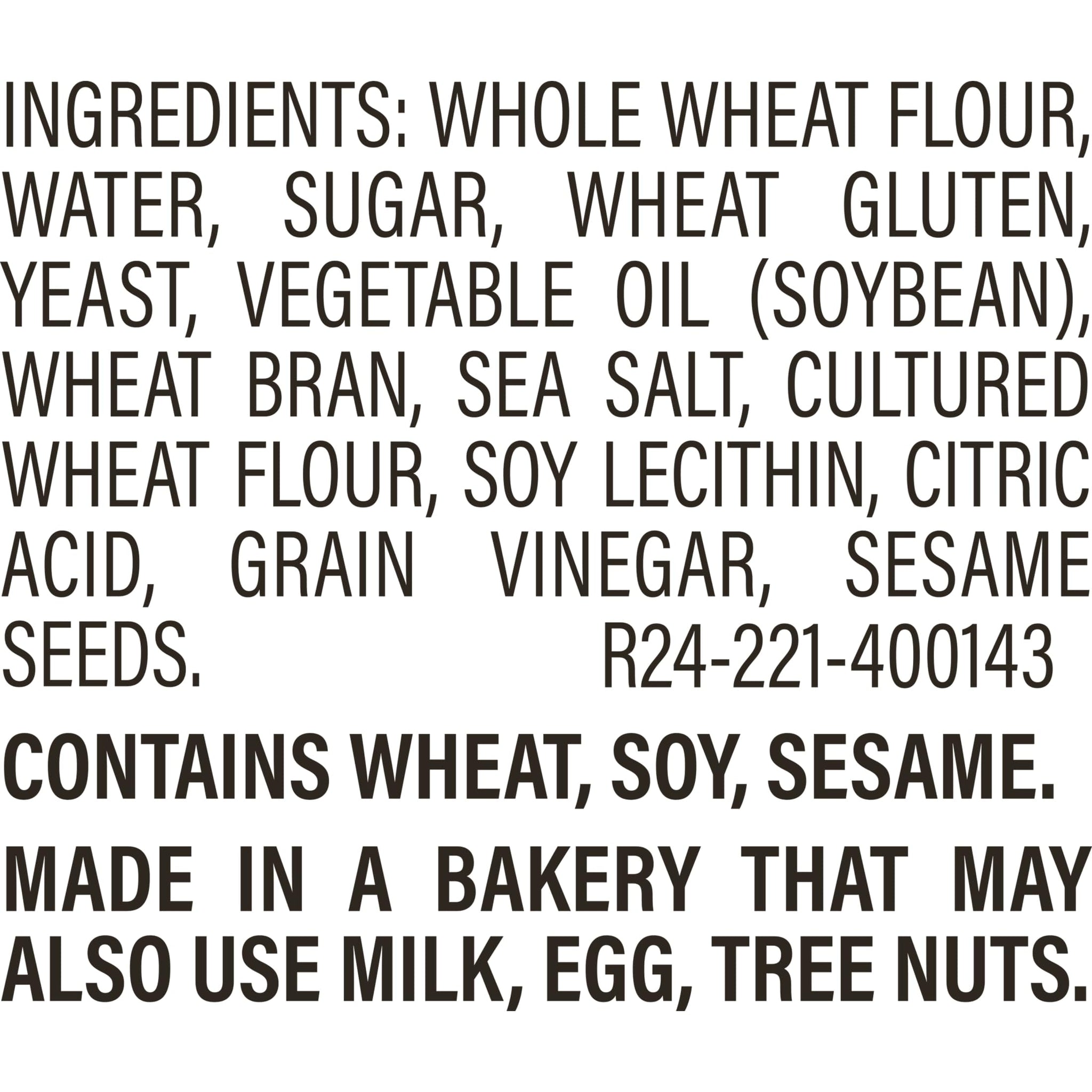 Arnold Whole Wheat Buns, 8 count, (2.0 oz each), Hamburger Buns, 16 oz Bag