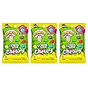 WARHEADS® Extreme Sour Chewy Candy - 7.25 oz Peg Bag - ZHC Collaboration - Assorted Flavors (Watermelon, Lemon, Blue Raspberry, Green Apple, Black