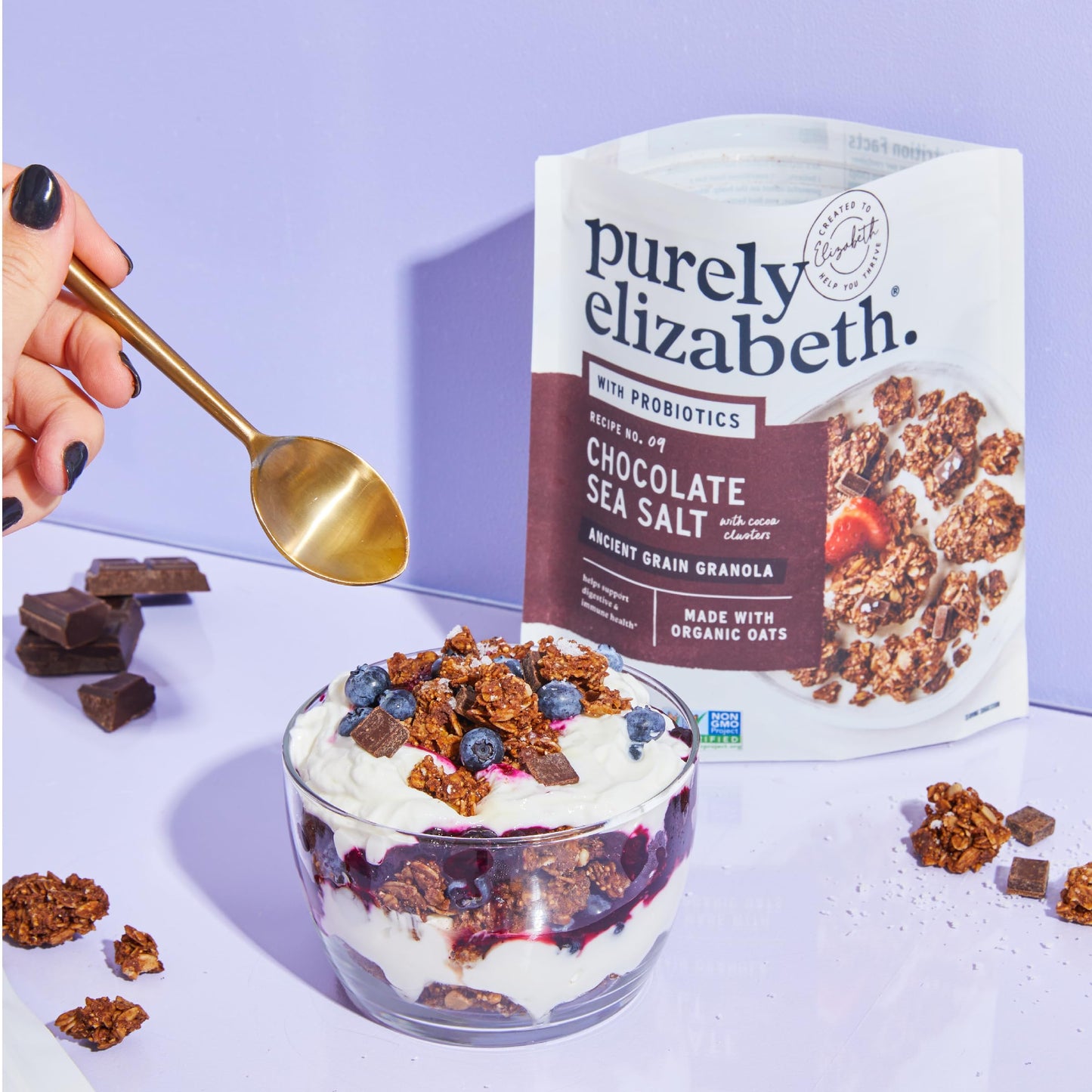 Purely Elizabeth Ancient Grain Granola, Variety Pack, (3 ct.)