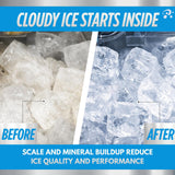 Oh Yuk Ice Machine Cleaner Descaler - Scale & Buildup Remover, Nickel-Safe Ice Maker Cleaning Solution, Compatible with GE nugget, Igloo & All