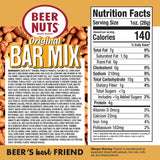 Beer Nuts Original Bar Mix, Travel Size, Crunchy Party Pretzels, Cheese Sticks, Sesame Sticks, Roasted Corn Nuts, & Original Roasted Sweet Glazed