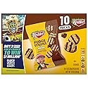 Keebler Fudge Stripes Minis, Original Shortbread Mini Cookies Coated in Keebler Fudge, 1 oz, 10 ct