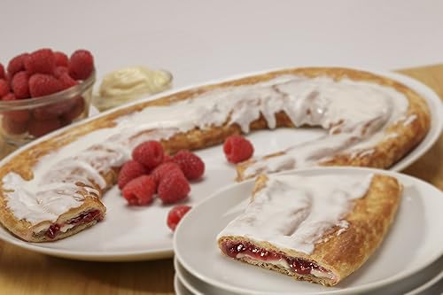 Raspberry Cheesecake Kringle-Racine Danish Kringles
