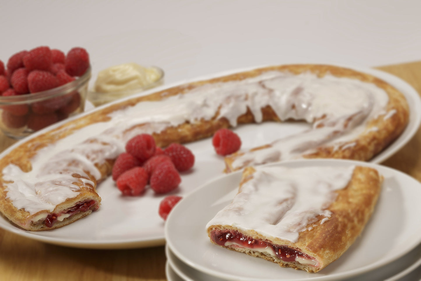 Raspberry Cheesecake Kringle-Racine Danish Kringles