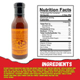 Grill Your As* Off Sailor Jerry Ironsides BBQ Sauce - 12oz Versatile Barbecue Sauce for Beef, Ribs, Burgers & More - Smooth, Smoky & Bold Flavor