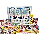 RETRO CANDY YUM ~ 1948 78th Birthday Gift Box Nostalgic Candy Mix from Childhood for 78 Year Old Man or Woman Born 1948