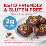 Duncan Hines Keto Friendly Brownie Mix, Chewy Fudge, Zero Added Sugar, Gluten Free, 10 oz.