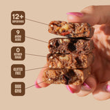 The Bomb Co. Blender Bomb Bar, Cacao Sea Salt, Superfood Snack Bar, Antioxidant Supplement, Almond Butter, Hemp Seeds, Chia Seeds, Flax Seeds, Vegan