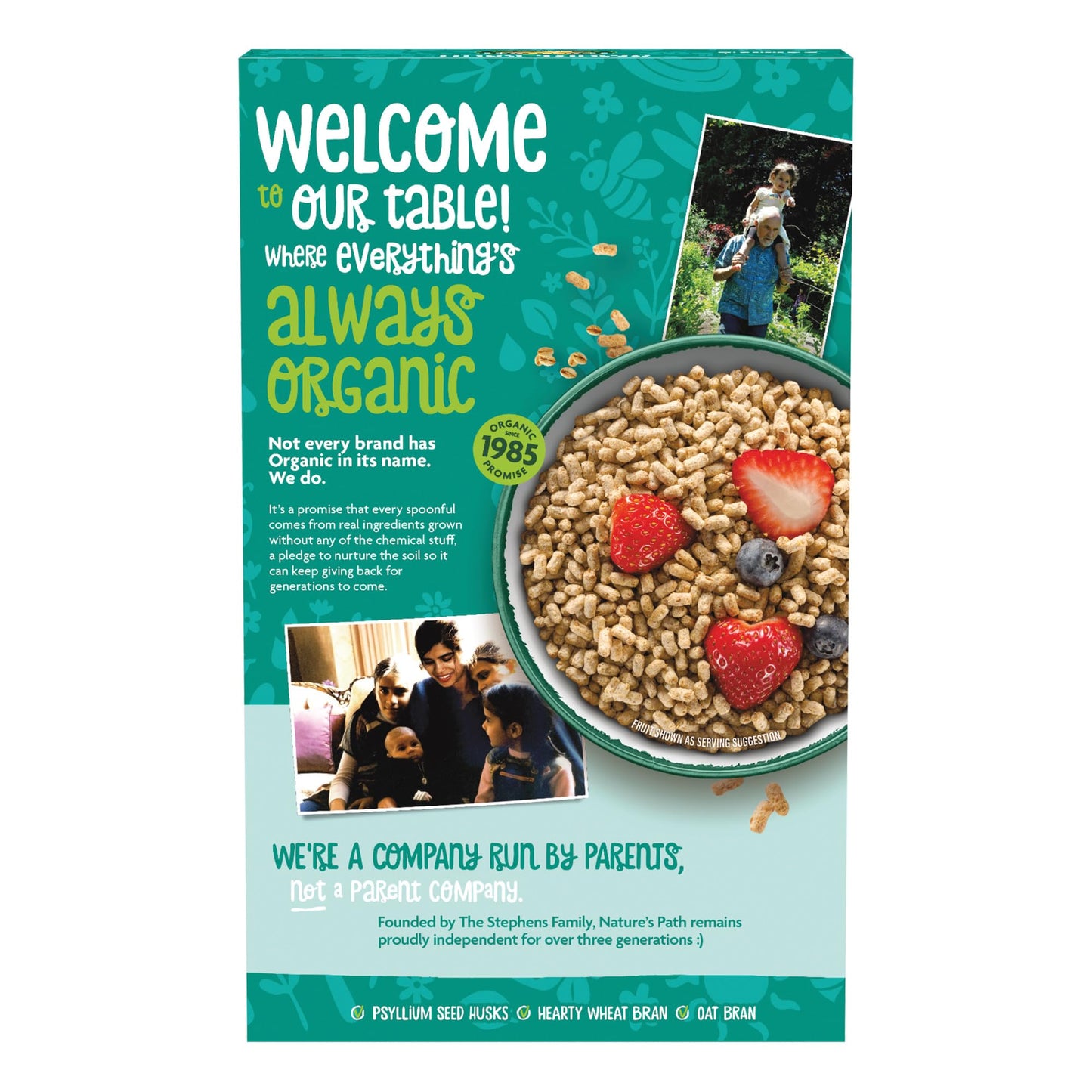 Nature's Path, Smart Bran Cereal, Organic, 10.6 Oz