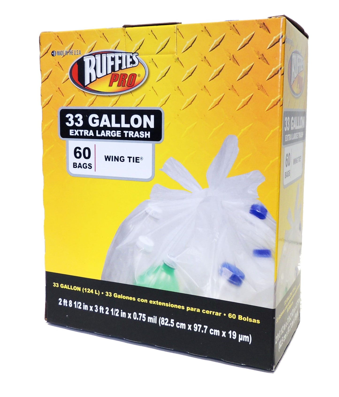 Berry Plastics 618872 Ruffies Lawn and Leaf Bag
