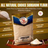 TAJ Premium Sorghum Flour Juwar Jowar Flour, 4-Pounds