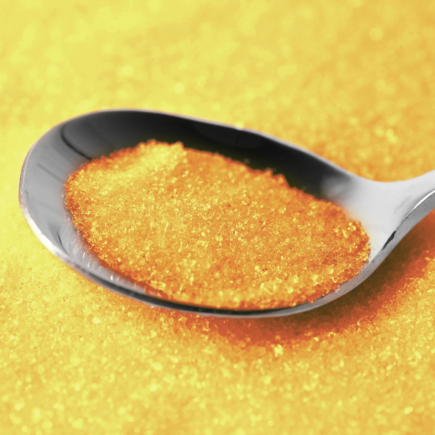 Birch & Meadow Sanding Sugar, Yellow, 1.1 lb. Colorful Sugar Crystals for Festive Holiday Baking