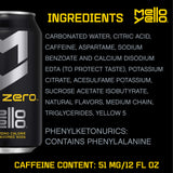Mello Yello Fridge Pack Bundle, Zero Calorie Citrus Falvoured, 12 Fl Oz (Pack of 36)