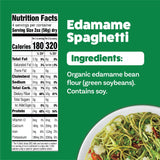 Explore Cuisine Organic Edamame Spaghetti - 2.2 lbs - Low-Carb, Keto-Friendly Pasta - High in Plant-Based Protein & Fiber - Non-GMO, Gluten Free