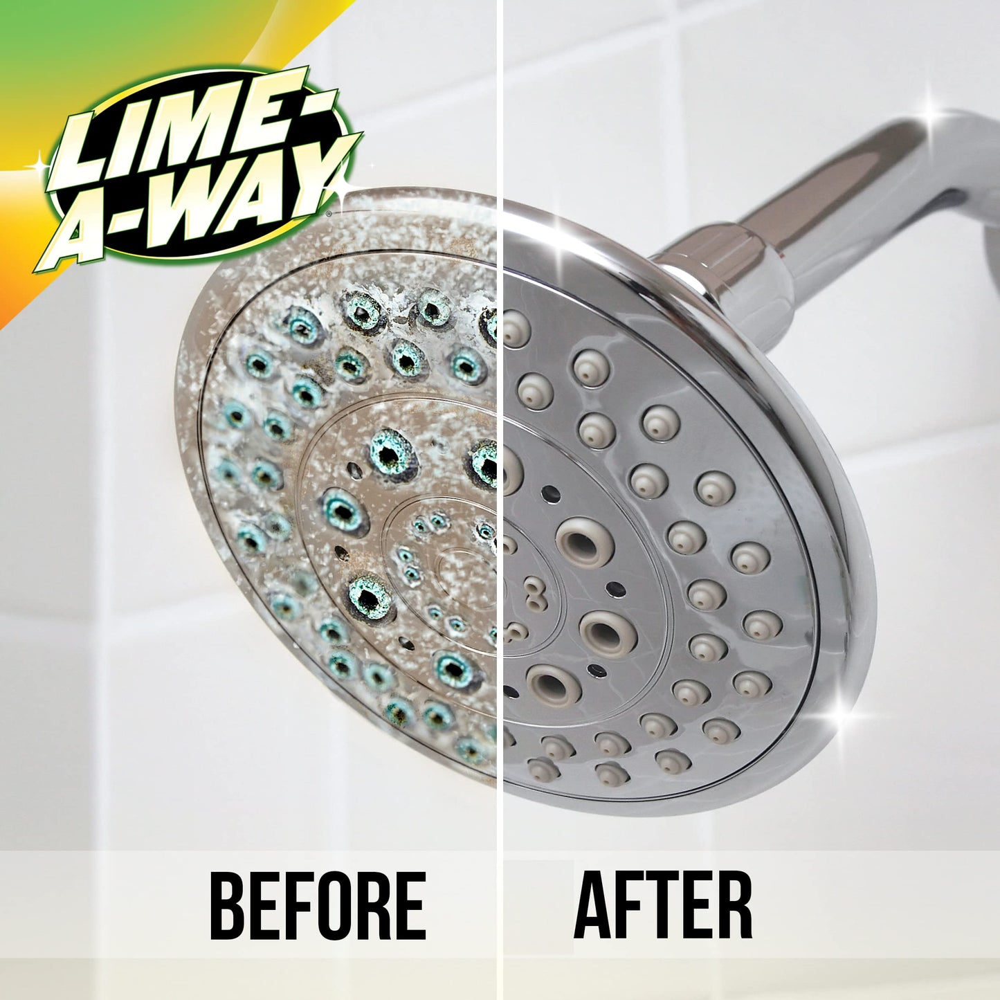 Lime-A-Way Bathroom Cleaner, Removes Lime Calcium Rust, 32 oz (Pack of 2)