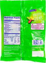 Colombina Fruity Chews Assorted Soft Fruit Chews Candy, 6.03 Ounce Bag