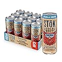 SToK Cold Brew Energy Vanilla Cream, Energy Coffee Beverage with 195mg Caffeine to Help Support Focus, Canned Coffee with B-Vitamins, Guarana