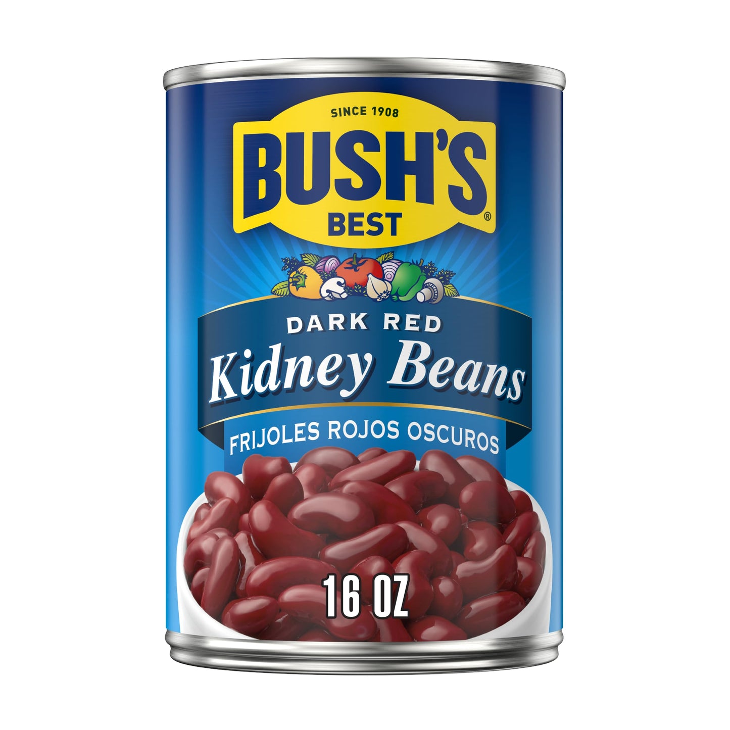 Bush's Best Dark Red Kidney Beans 16oz