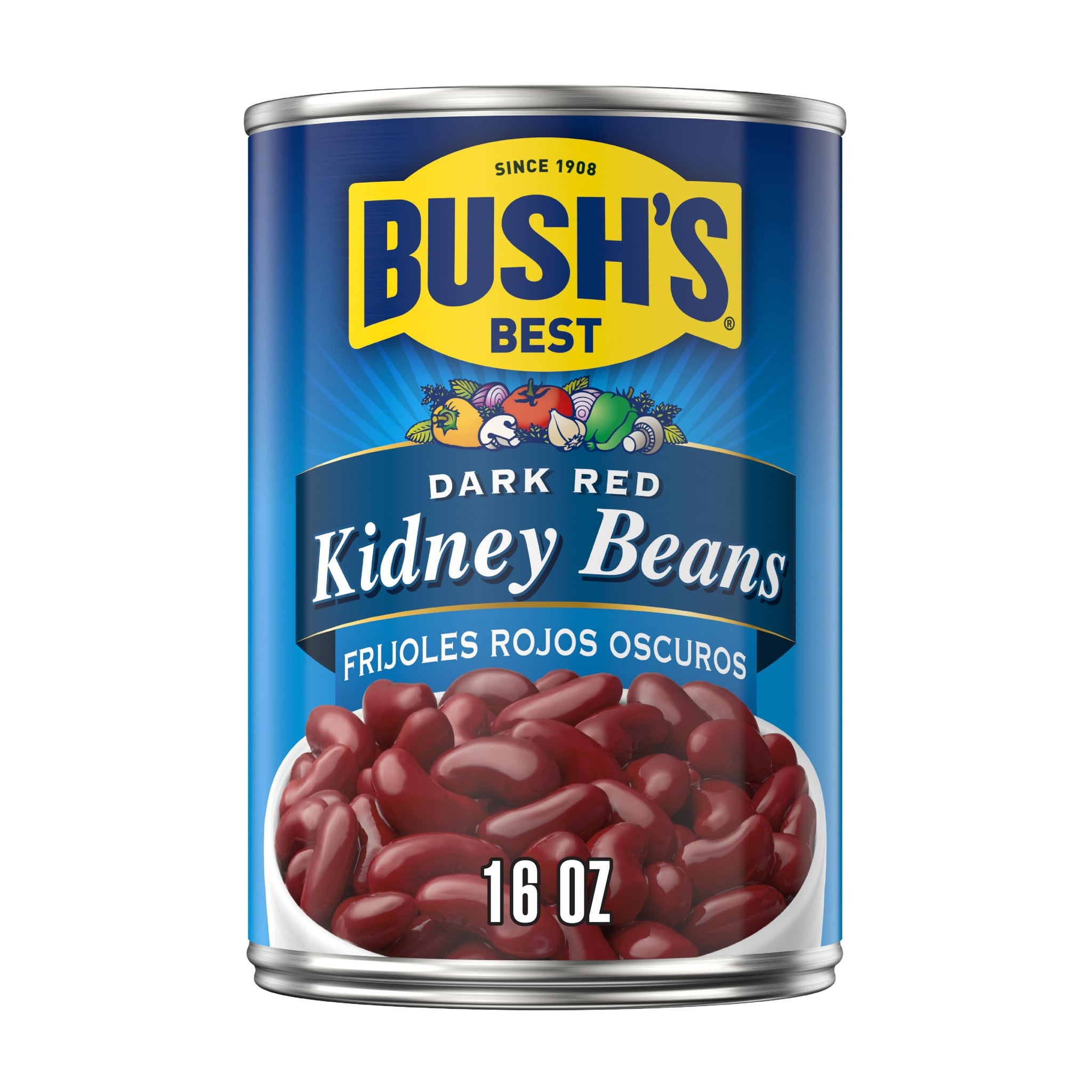 Bush's Best Dark Red Kidney Beans 16oz