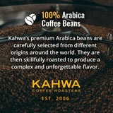 Kahwa Coffee Sirocco Medium Dark Roast House Blend, Single-Serve Coffee Pods for Keurig Brewers, 12 pods